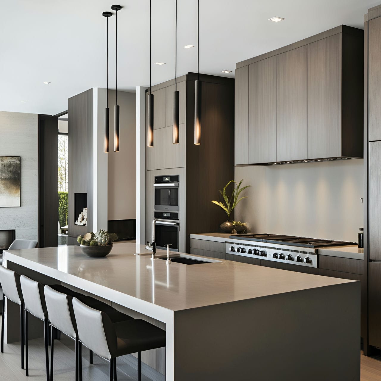 20 Best Kitchen Ideas And How To Design One Yourself! 262 8. Pendant lighting over the island
