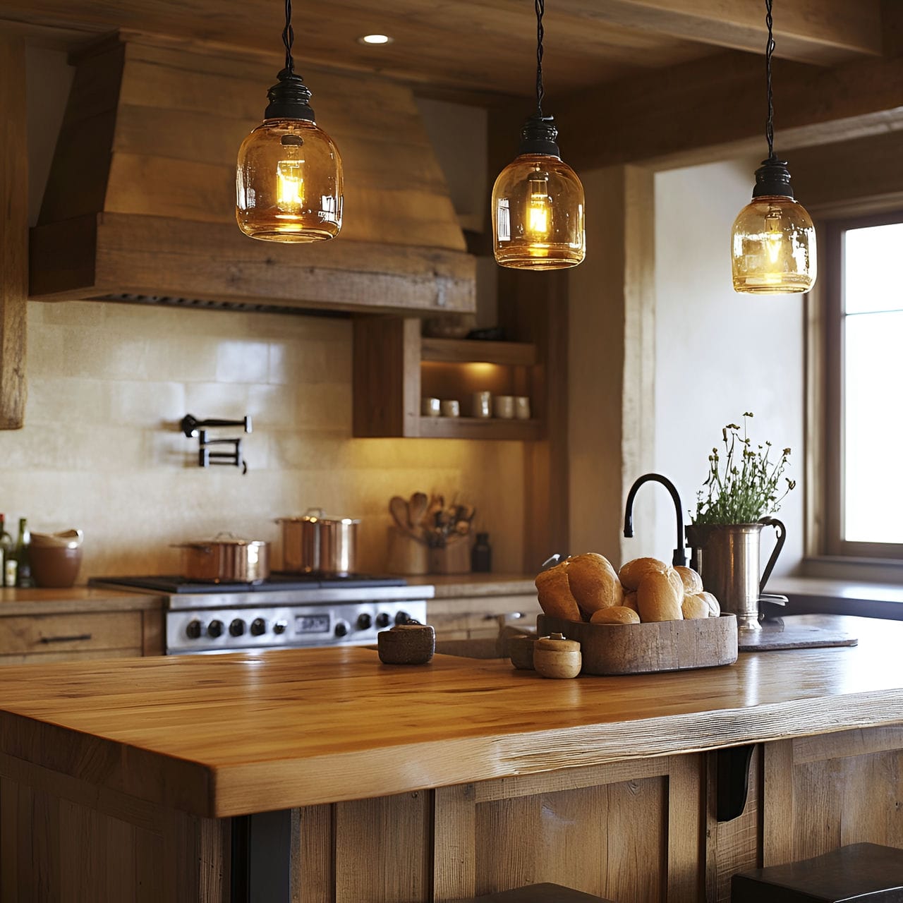 20 Best Kitchen Ideas And How To Design One Yourself! 257 8. Pendant lighting over the island