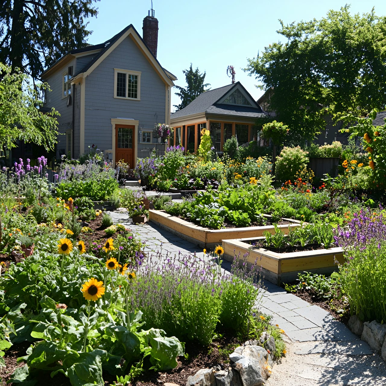 20 Best Garden Ideas And How To Design One Yourself! 196 8. Edible landscaping