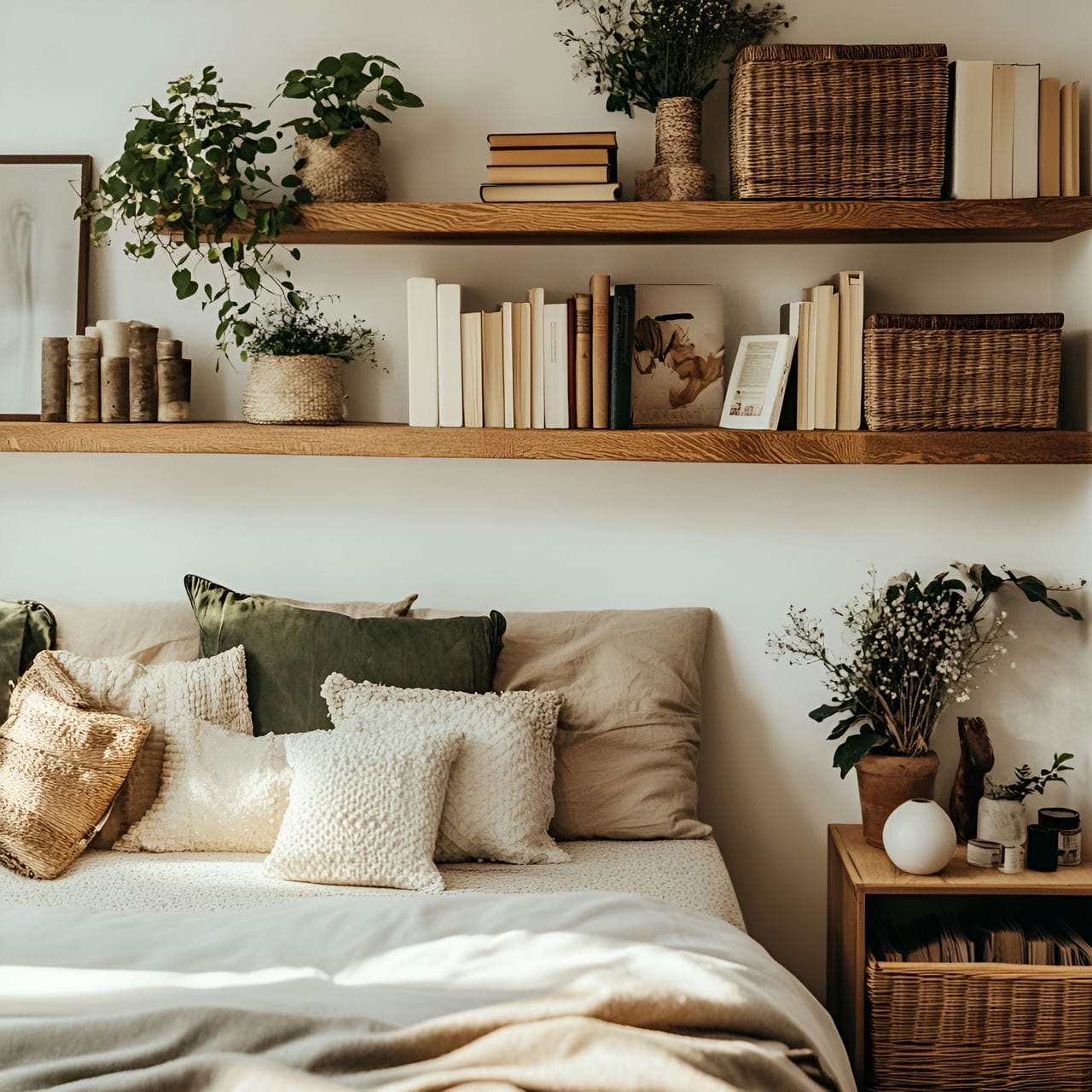 16 Best Bedroom Ideas And How To Design One Yourself! 204 8. Intelligent storage