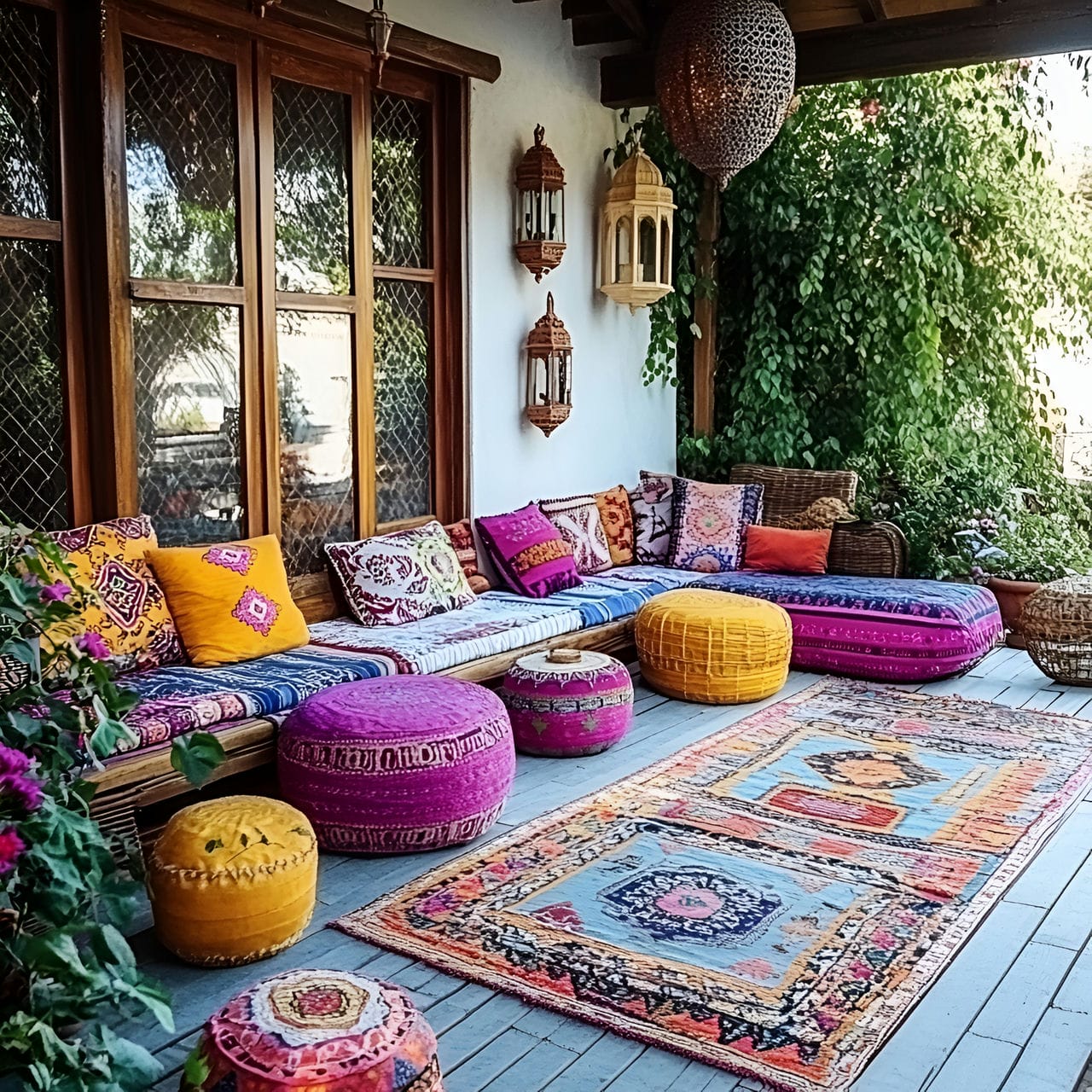 8. Bohemian hideaway