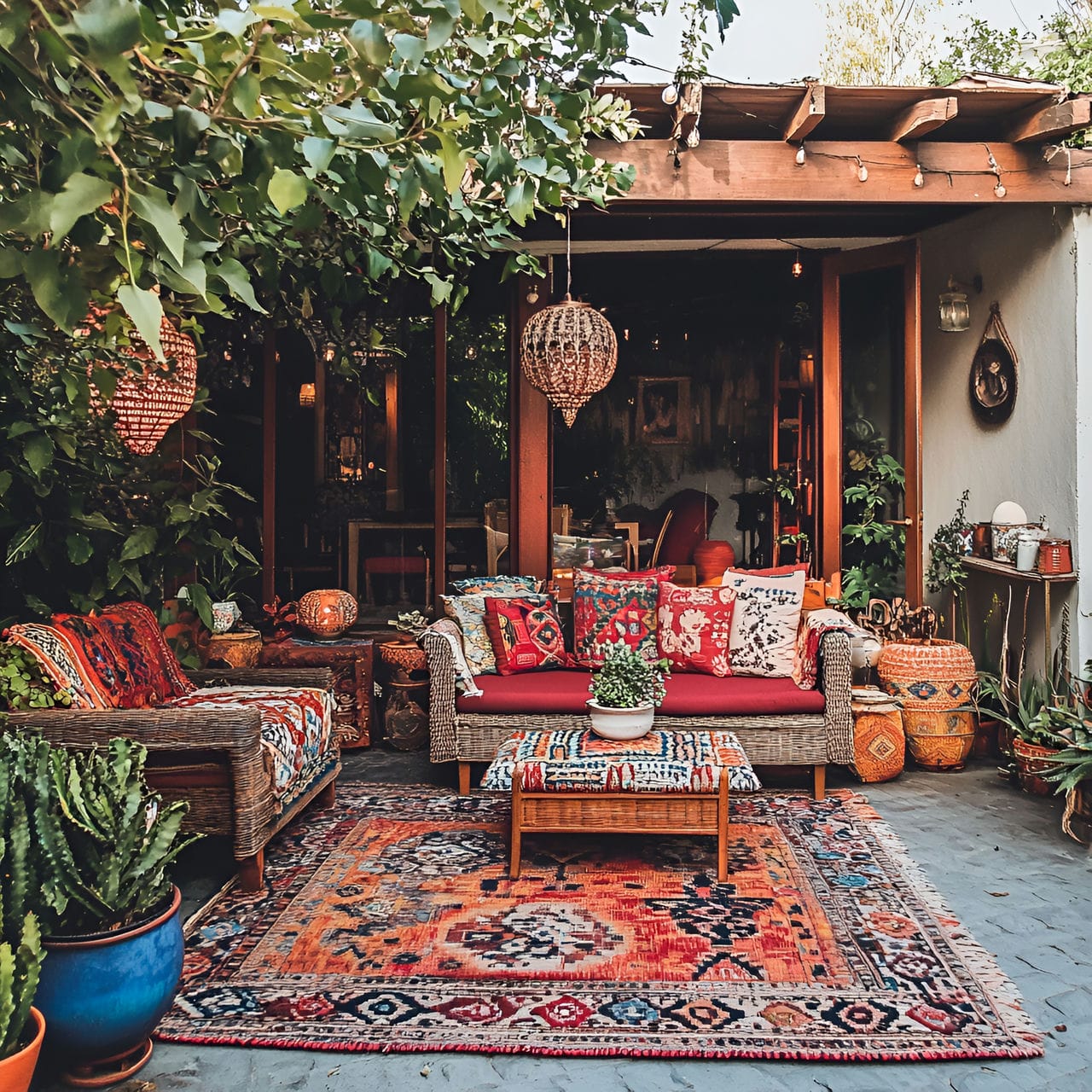 8. Bohemian hideaway