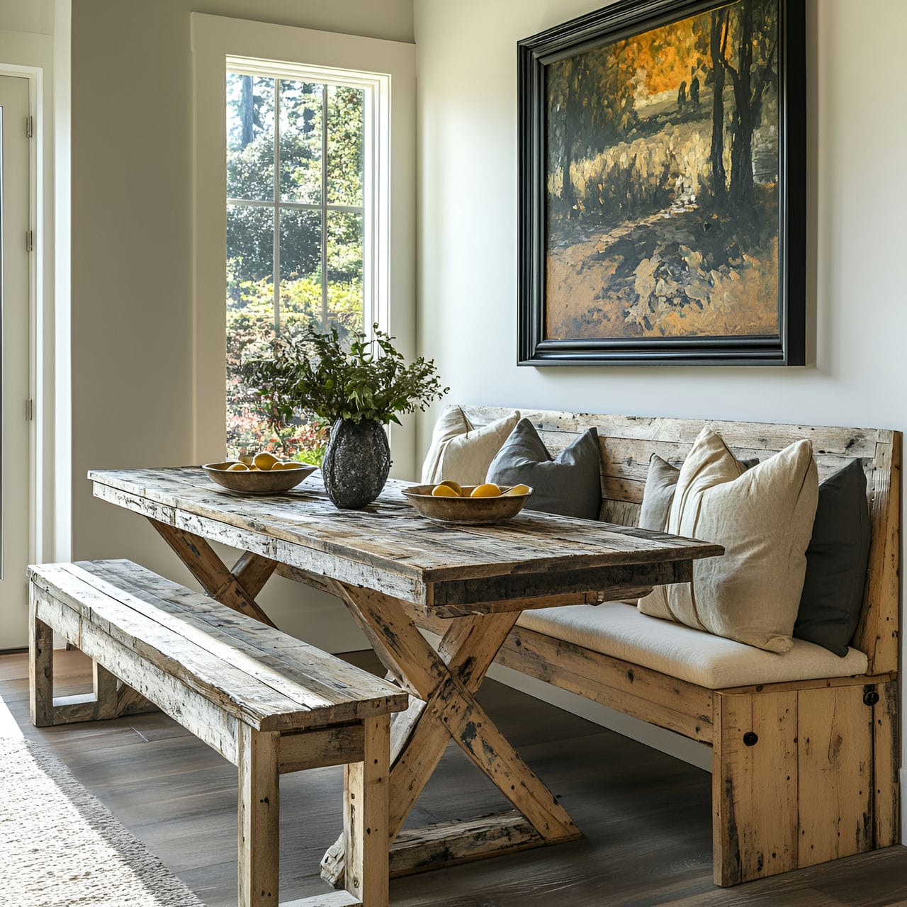 20 Best Dining Room Ideas And How To Design One Yourself! 252 9. Bench seatingย