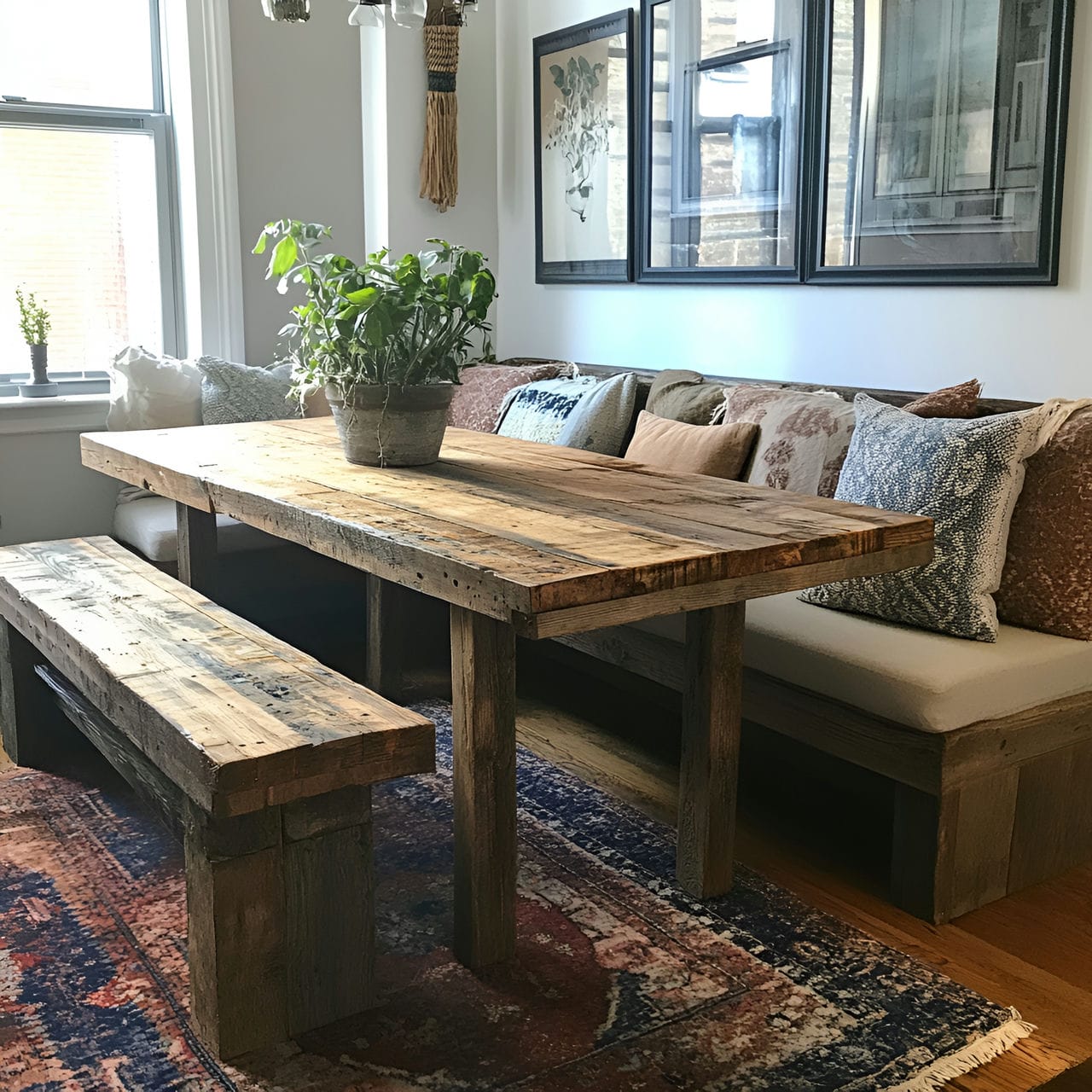 20 Best Dining Room Ideas And How To Design One Yourself! 253 9. Bench seatingย