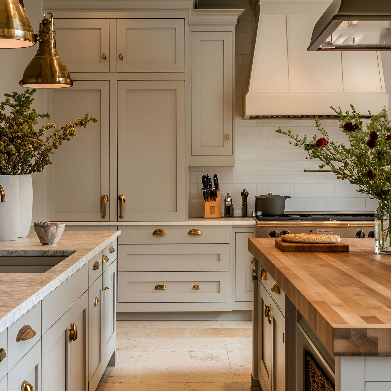 20 Best Kitchen Ideas And How To Design One Yourself! 265 9. Shaker-style cabinets