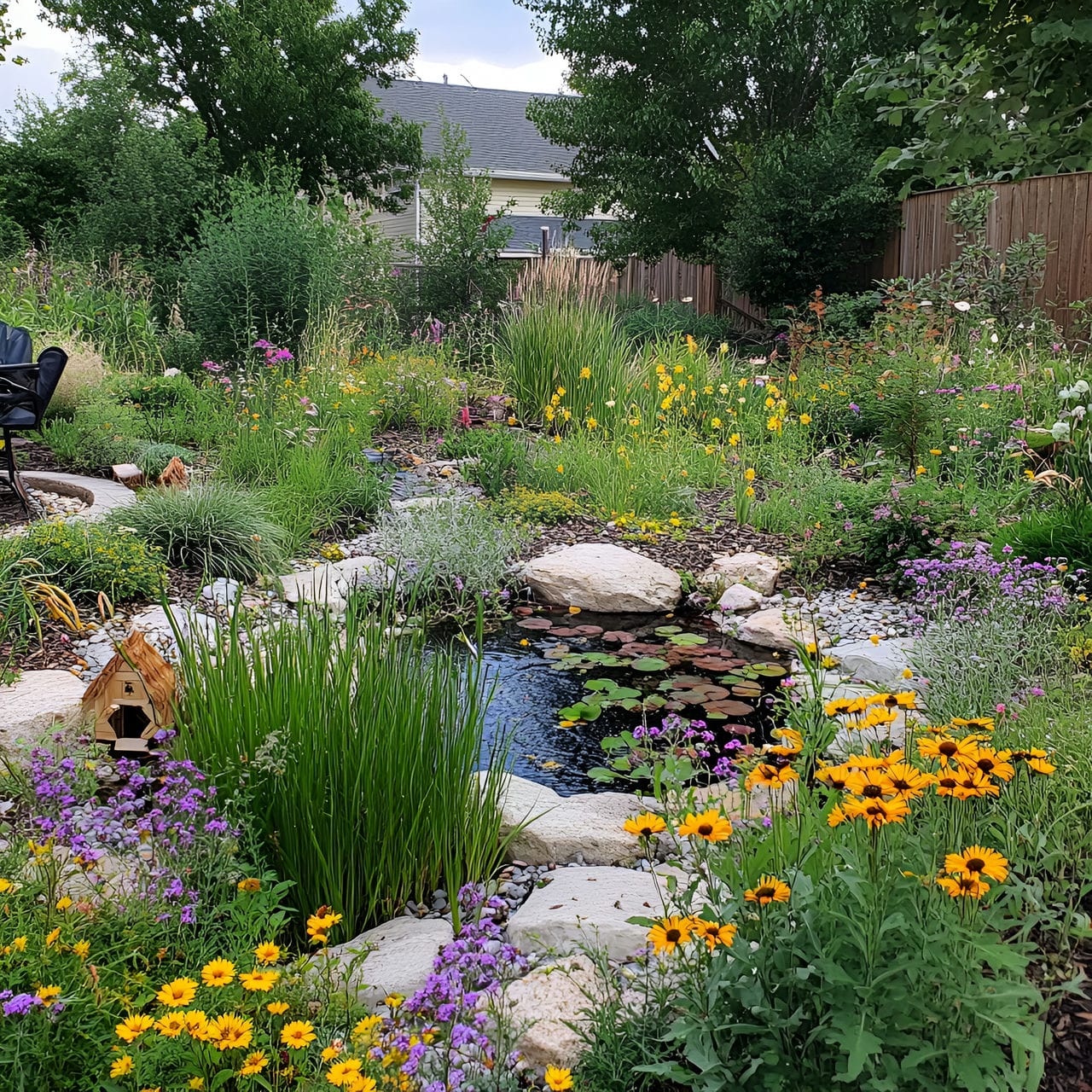 20 Best Garden Ideas And How To Design One Yourself! 205 9. Biodiverse habitats