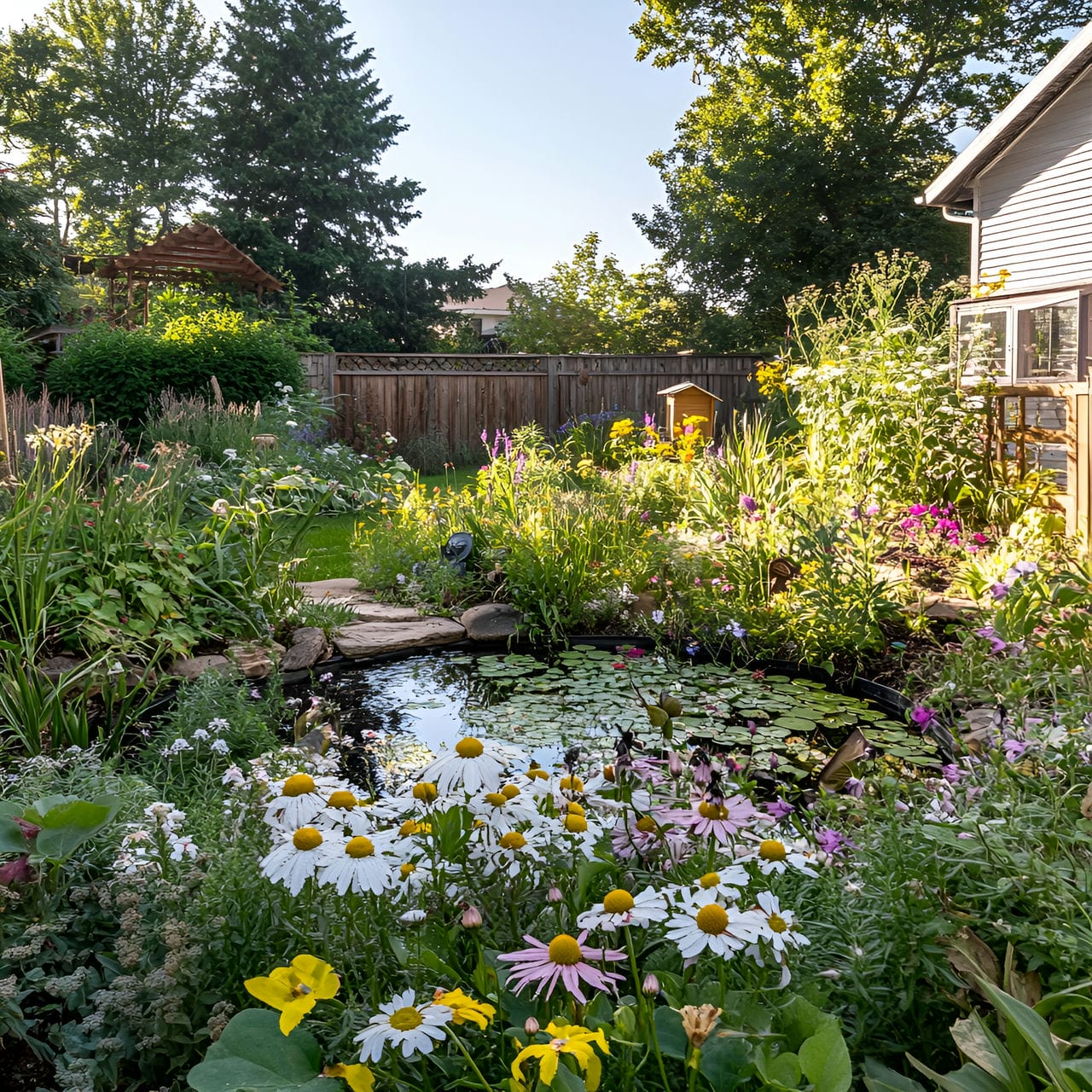 20 Best Garden Ideas And How To Design One Yourself! 202 9. Biodiverse habitats