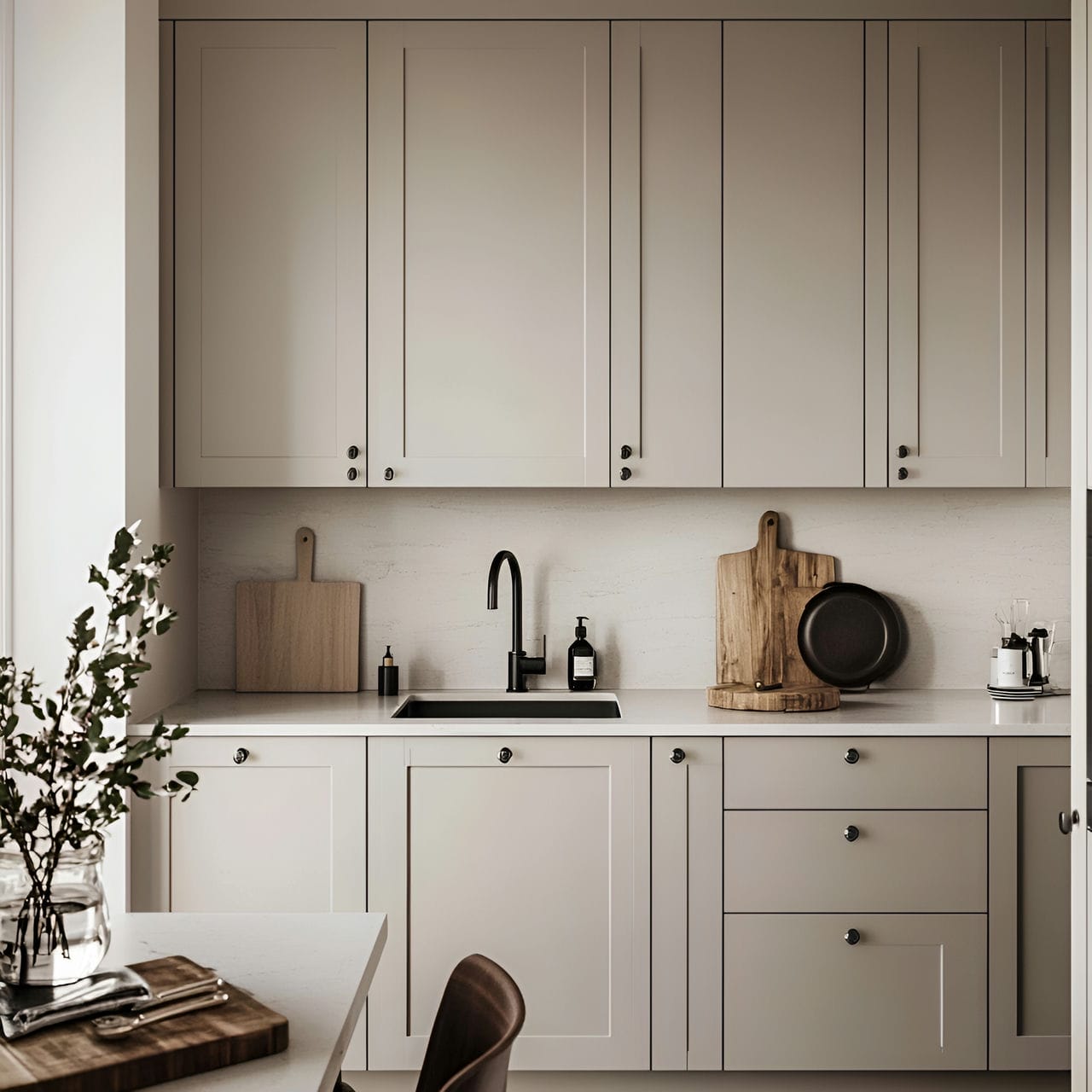 20 Best Kitchen Ideas And How To Design One Yourself! 273 9. Shaker-style cabinets