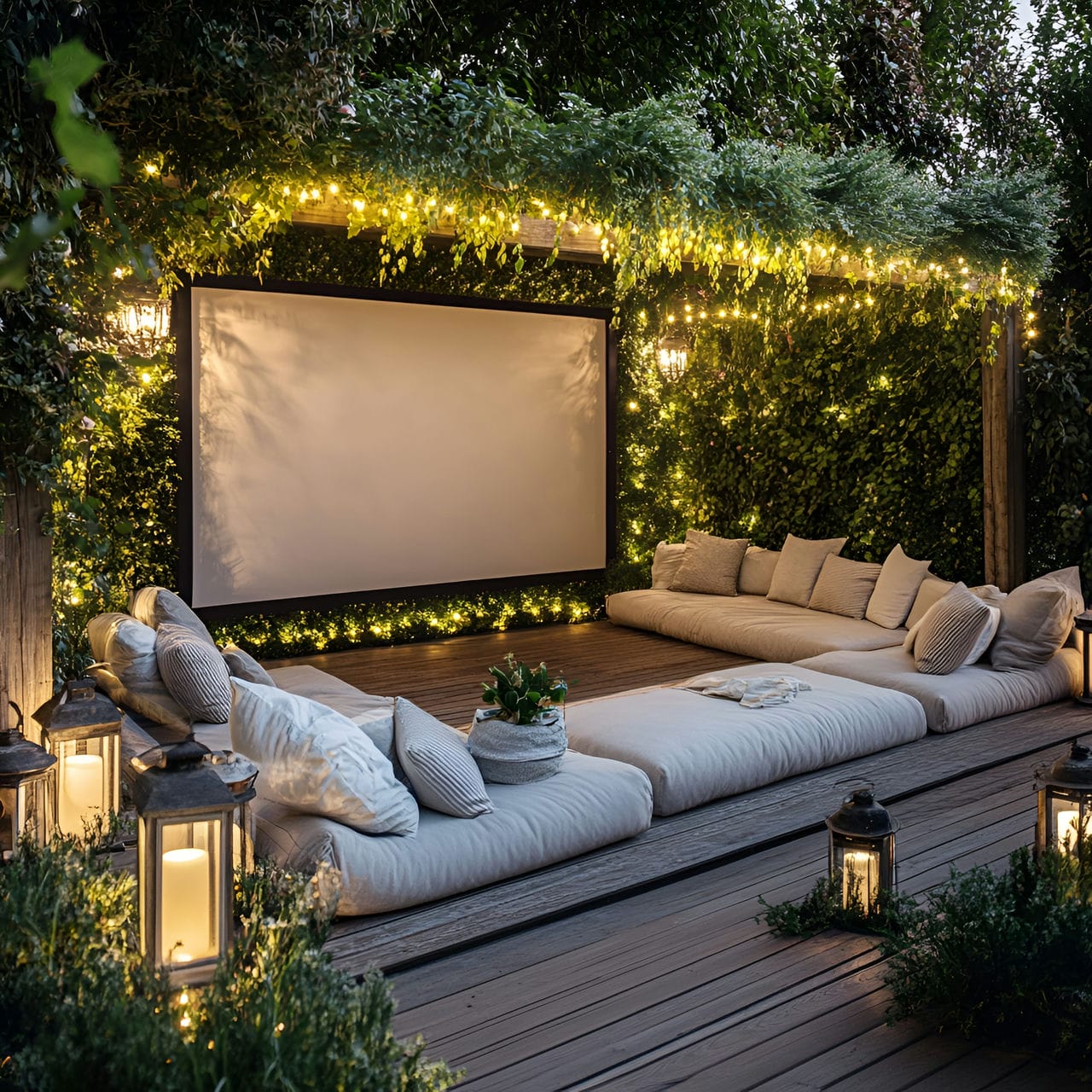 9. Outdoor cinema