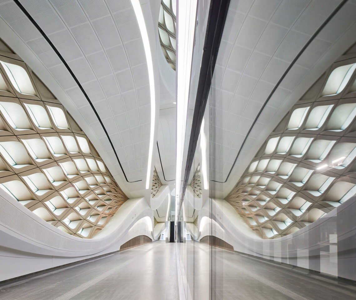 King Abdullah Financial District Metro Station / Zaha Hadid Architects 12 King abdullah financial district metro station / zaha hadid architects