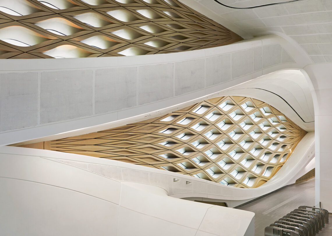 King Abdullah Financial District Metro Station / Zaha Hadid Architects 10 King abdullah financial district metro station / zaha hadid architects