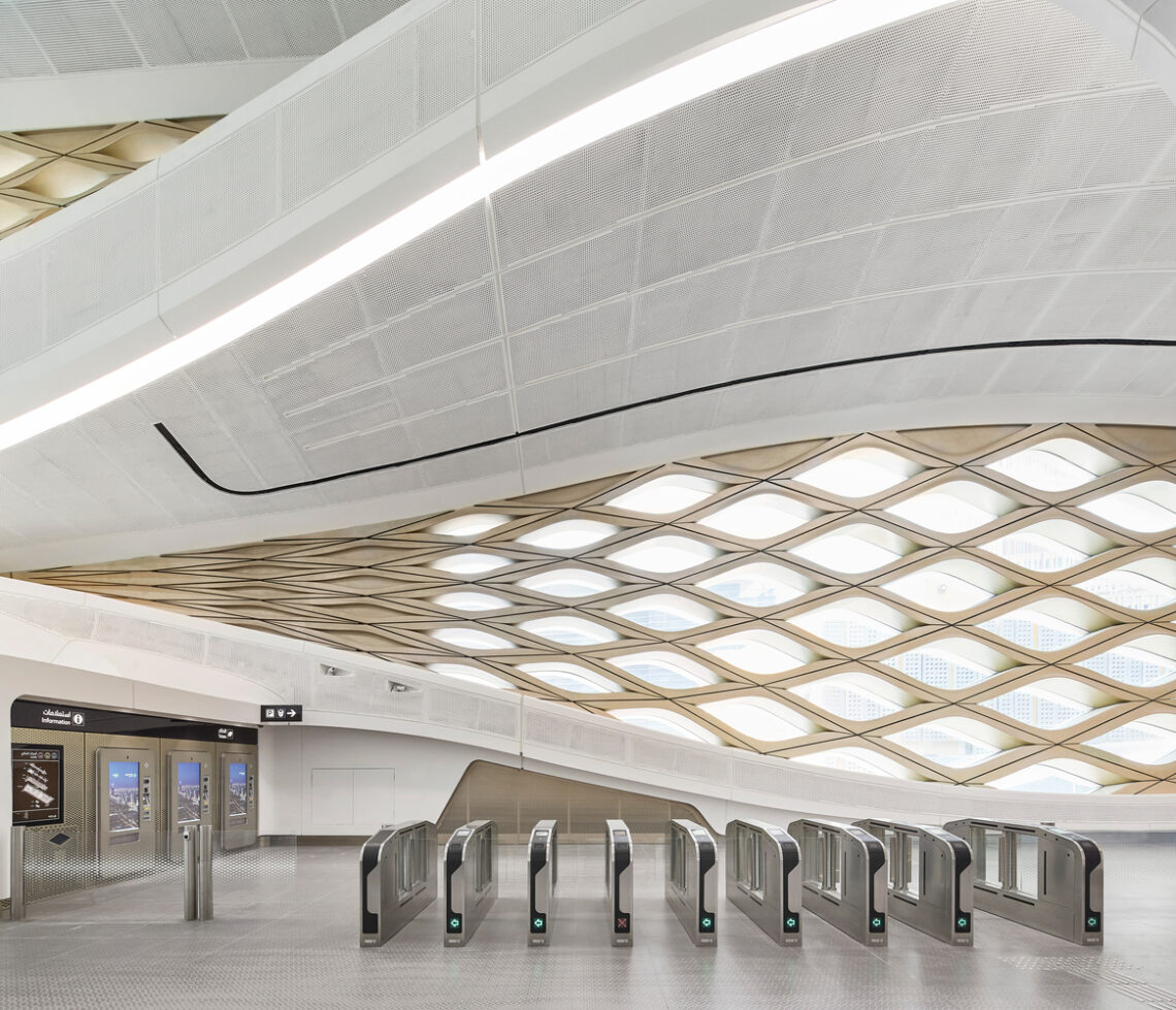 King Abdullah Financial District Metro Station / Zaha Hadid Architects 7 King abdullah financial district metro station / zaha hadid architects