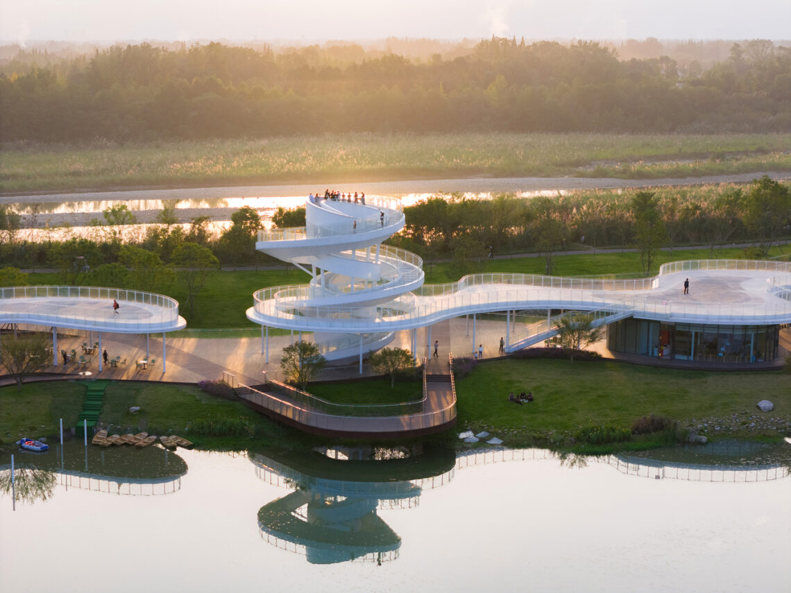 Lujiatan Wetland Park Commercial Service Center / Muda-Architects 58 Lujiatan wetland park commercial service center / muda-architects