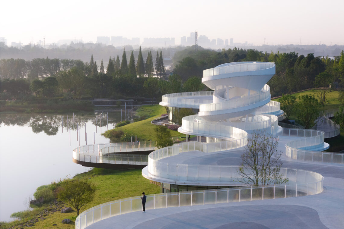 Lujiatan Wetland Park Commercial Service Center / Muda-Architects 5 Lujiatan wetland park commercial service center / muda-architects