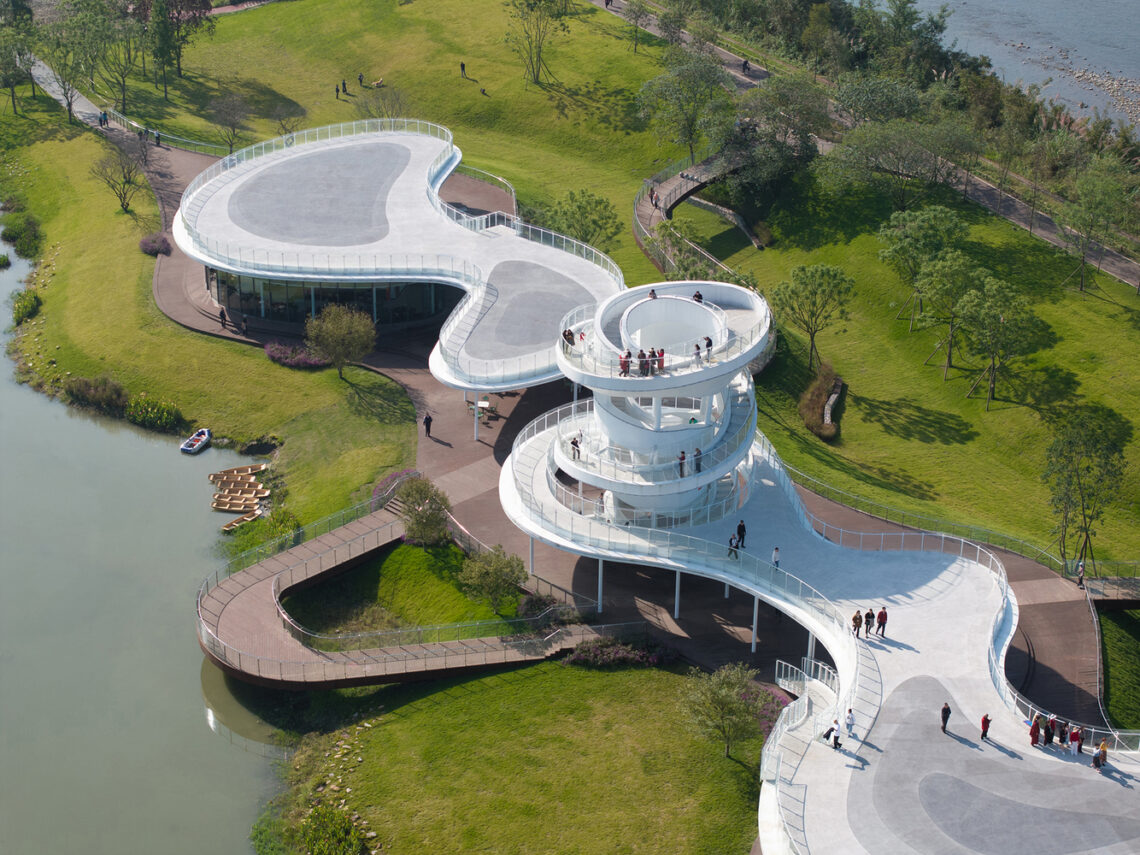 Lujiatan Wetland Park Commercial Service Center / Muda-Architects 38 Lujiatan wetland park commercial service center / muda-architects