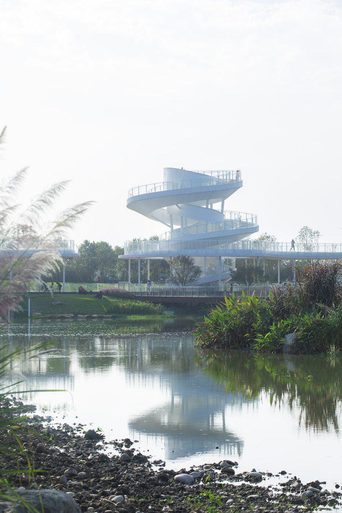 Lujiatan Wetland Park Commercial Service Center / Muda-Architects 9 Lujiatan wetland park commercial service center / muda-architects