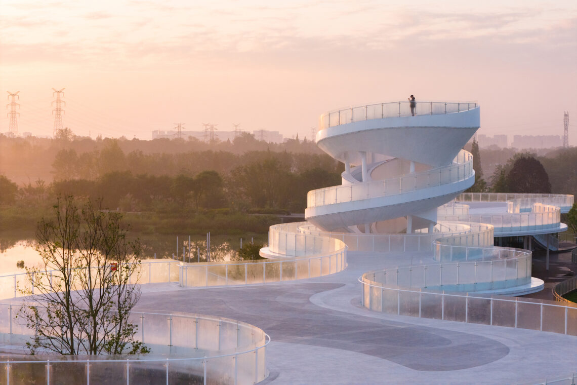 Lujiatan Wetland Park Commercial Service Center / Muda-Architects 12 Lujiatan wetland park commercial service center / muda-architects