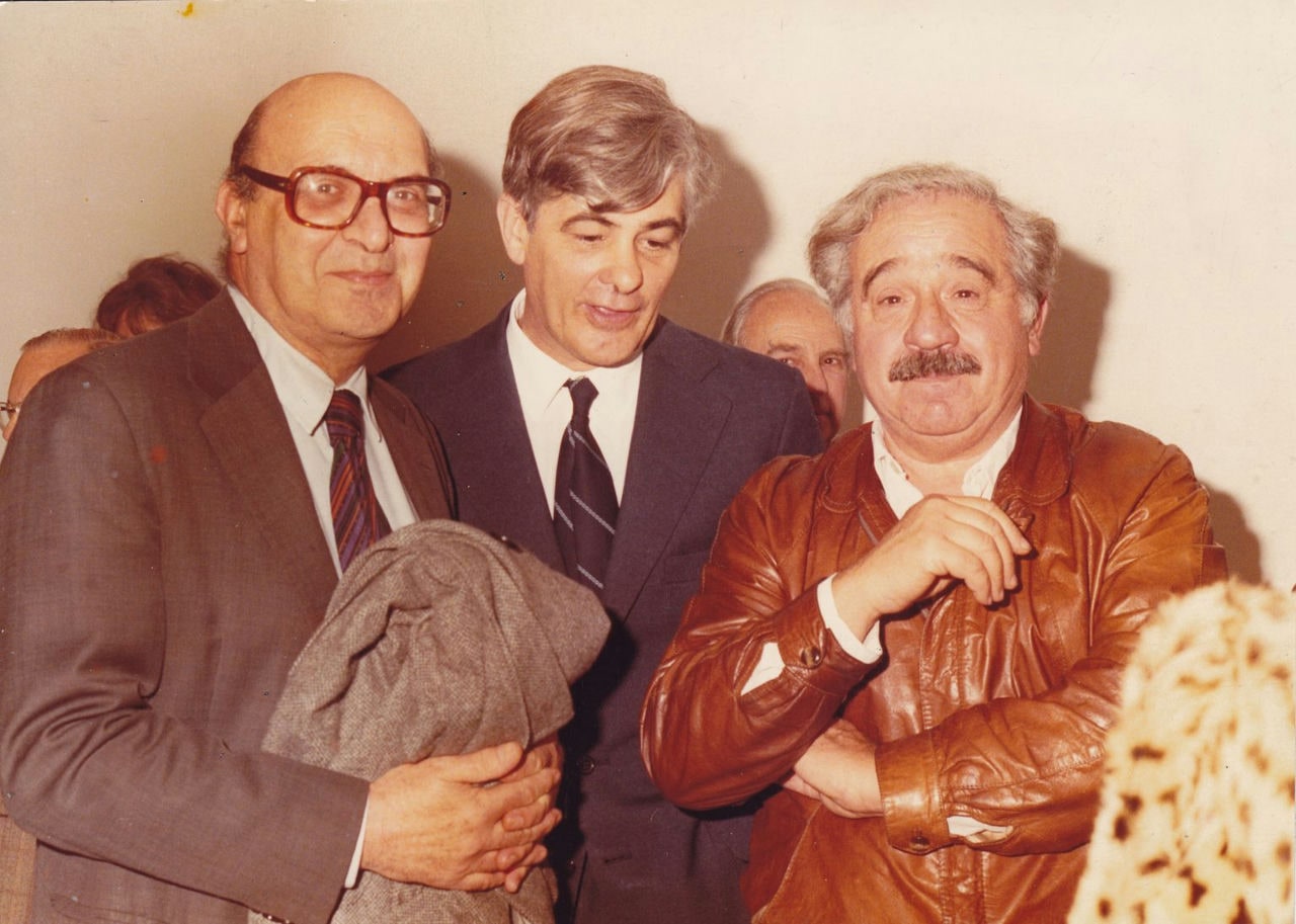 Clorindo jacques martinez and enio iommi at the opening of the joint