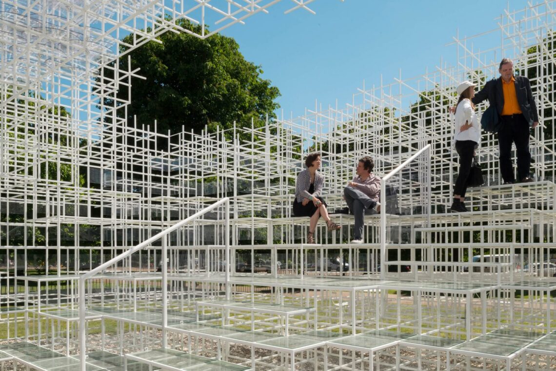 Sou Fujimoto: Biography, Works, Awards 45 D image serpentine gallery pavilion sou fujimoto 2013 4 1499x1001 1