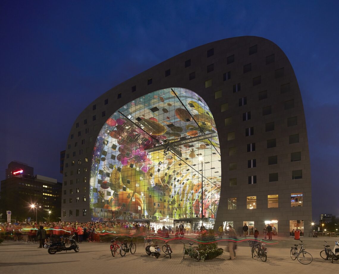 Winy Maas: Biography, Works, Awards 79 Mvrdv markthal rotterdam by huftoncrow 019