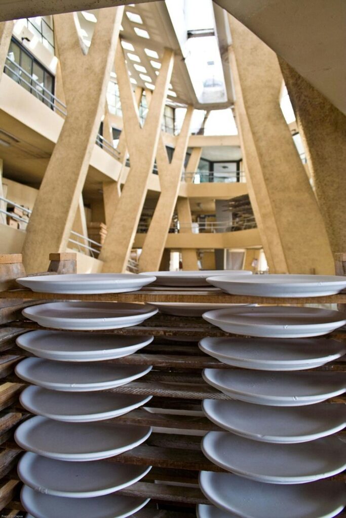 Paolo Soleri: Biography, Works, Awards 81 Solimene ceramics factory 6