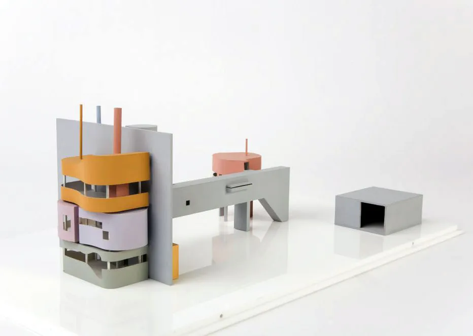 John Hejduk: Biography, Works, Awards 52 John hejduk wall house ii archeyes colors model. Jpg