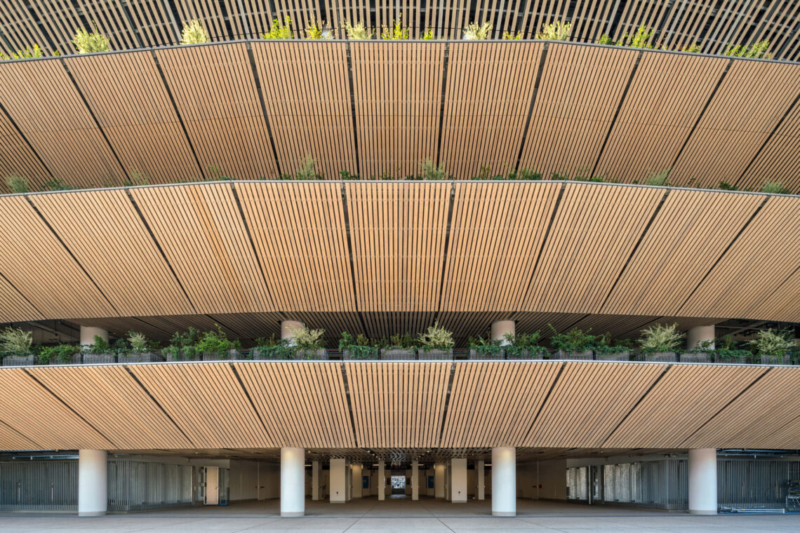 © 大成建設・梓設計・隈研吾建築都市設計事務所共同企業体提供 kkaa 3