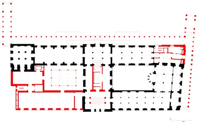 David Chipperfield: Biography, Works, Awards 44 346 dca neues museum ground floor plan existing new 3580431e48aedf97 medium