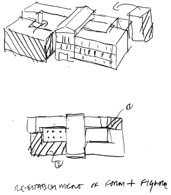 David Chipperfield: Biography, Works, Awards 45 346 dca neues museum sketch 016b20118d27be1b medium