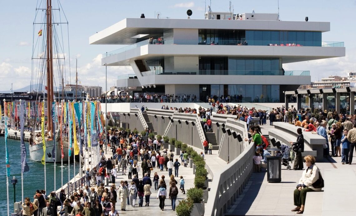 David Chipperfield: Biography, Works, Awards 65 734 dca americas cup building carlos lujan 01 3580431e48aedf97 large
