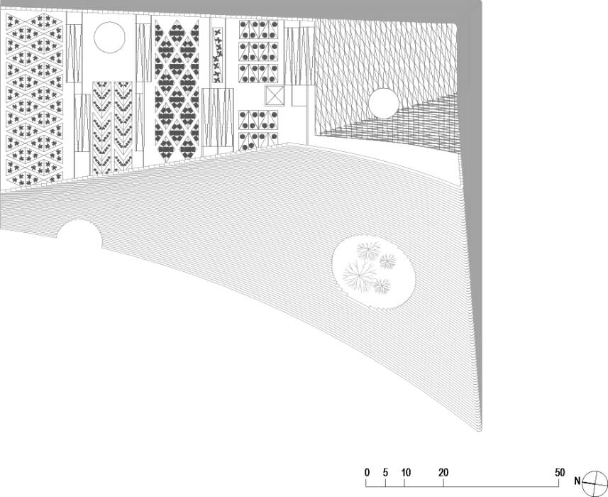 Diébédo Francis Kéré: Biography, Works, Awards 163 Plan of the burkina faso national assembly