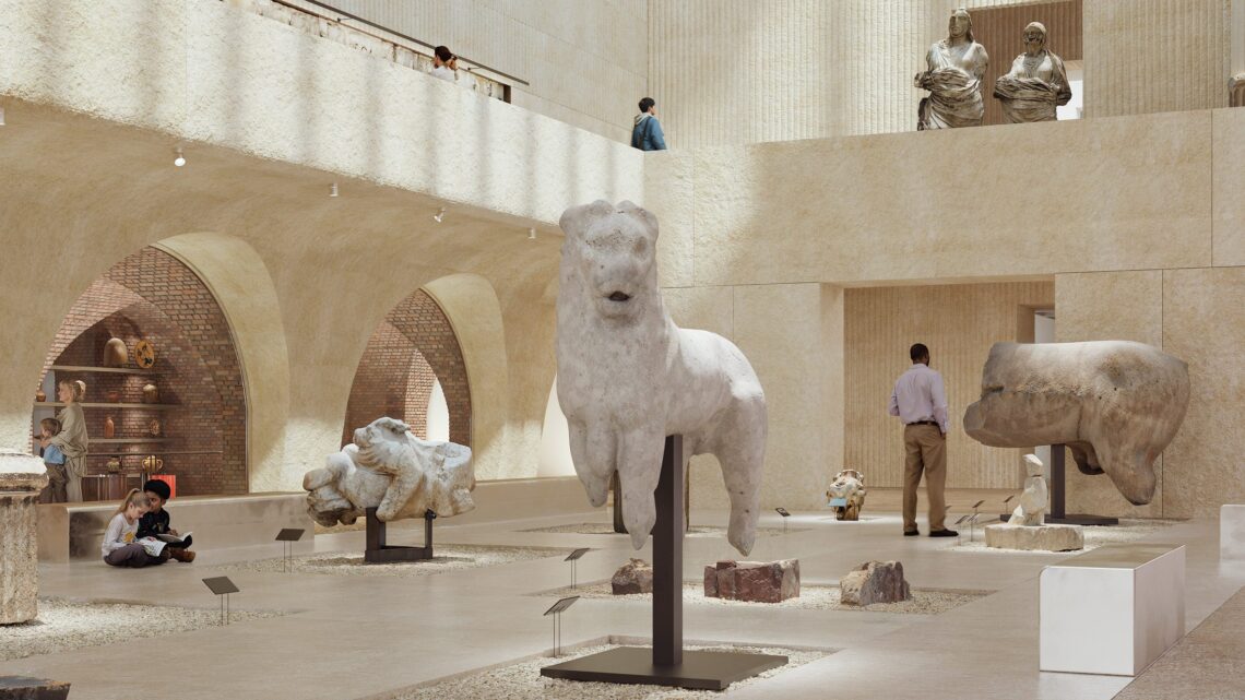 Lina Ghotmeh: Biography, Works, Awards 136 Lina ghotmeh british museum renovation hero2 dezeen 2364 col 0