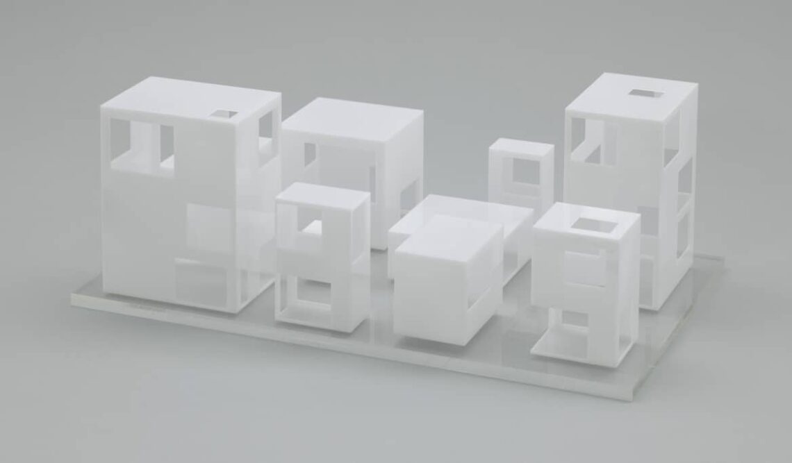Ryue Nishizawa: Biography, Works, Awards 133 Ryue nishizawa, office of ryue nishizawa. Moriyama house, tokyo, japan (scale model, 1:50). 2002-2005. Acrylic, 6 1/2 x 10 3/8 x 17 1/2โ (16. 5 x 26. 4 x 44. 5 cm). The museum ofmodern art, new york. Gift of the architect