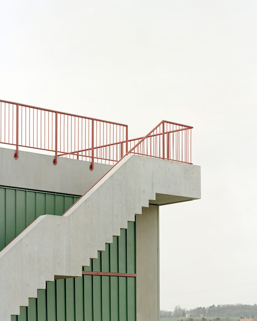 Forel detail exterior staircase