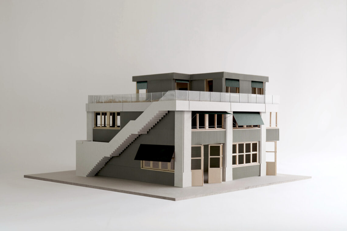 Forel model exterior view 2