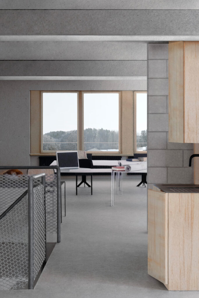 Forel model interior view 01