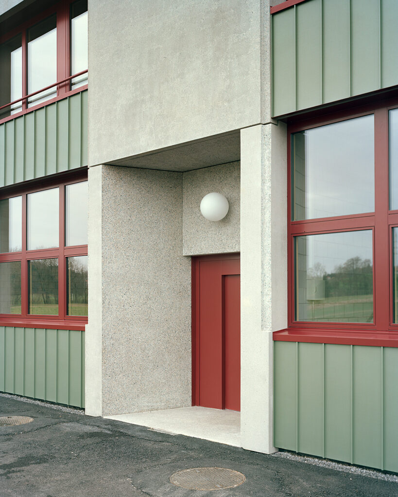 Forel north facade entrance