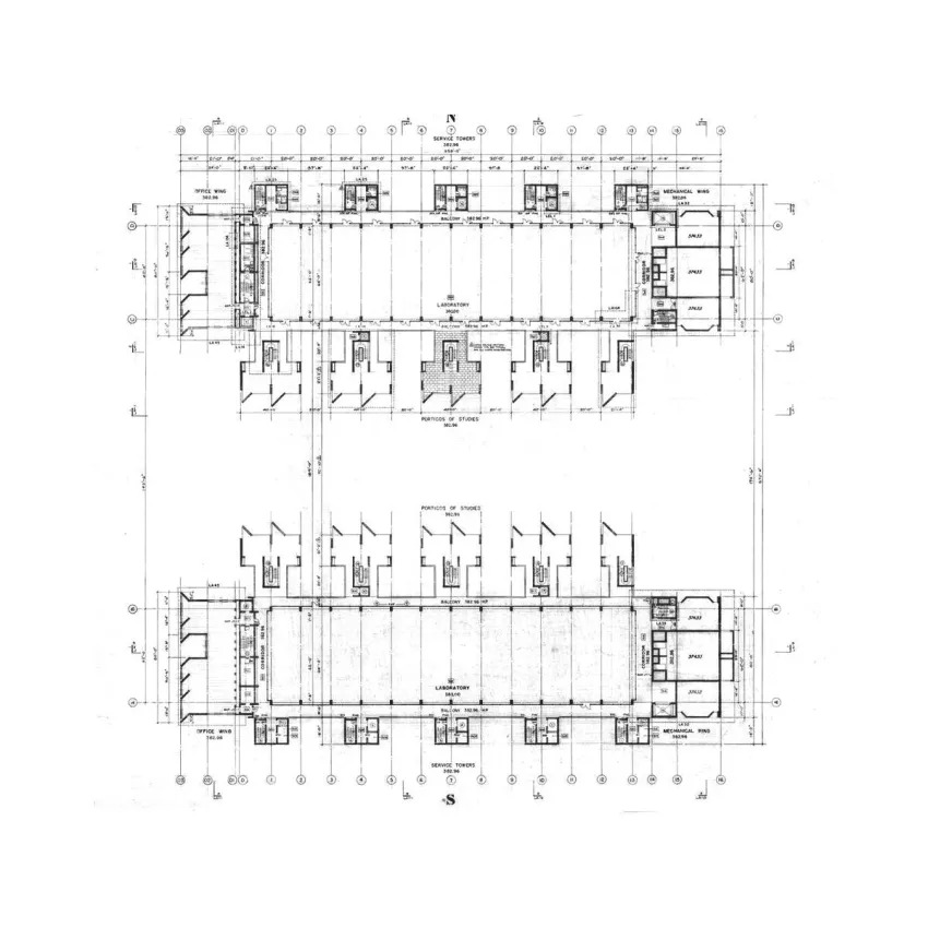 Salk Institute / Louis Kahn | Classics On Architecture Lab 6 Salk institute / louis kahn | classics on architecture lab