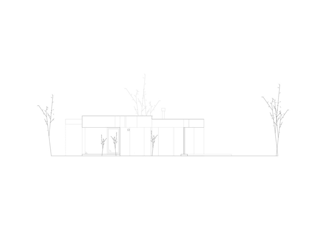 House on the edge of the plain / skupaj arhitekti