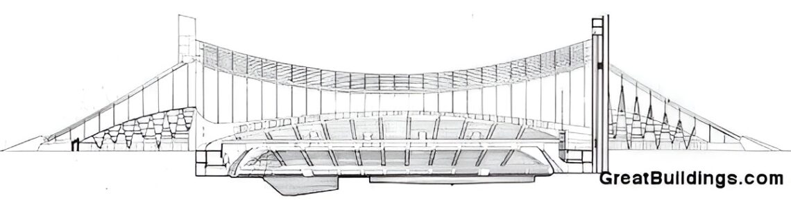 Yoyogi National Gymnasium / Kenzo Tange | Classics On Architecture Lab 98 Yoyogi national gymnasium / kenzo tange | classics on architecture lab