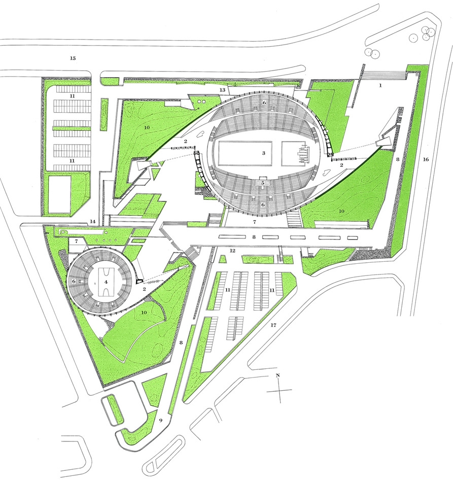 Yoyogi National Gymnasium / Kenzo Tange | Classics On Architecture Lab 5 Yoyogi national gymnasium / kenzo tange | classics on architecture lab