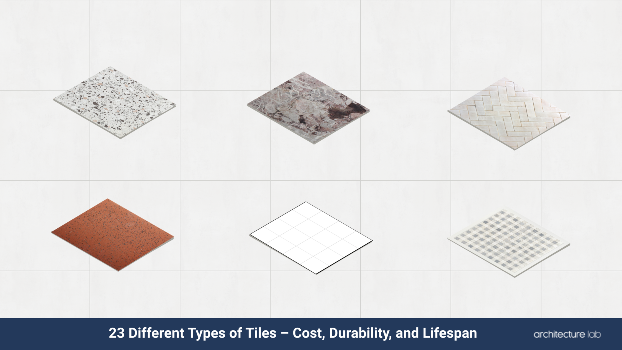 23 different types of tiles – cost, durability, and lifespan  