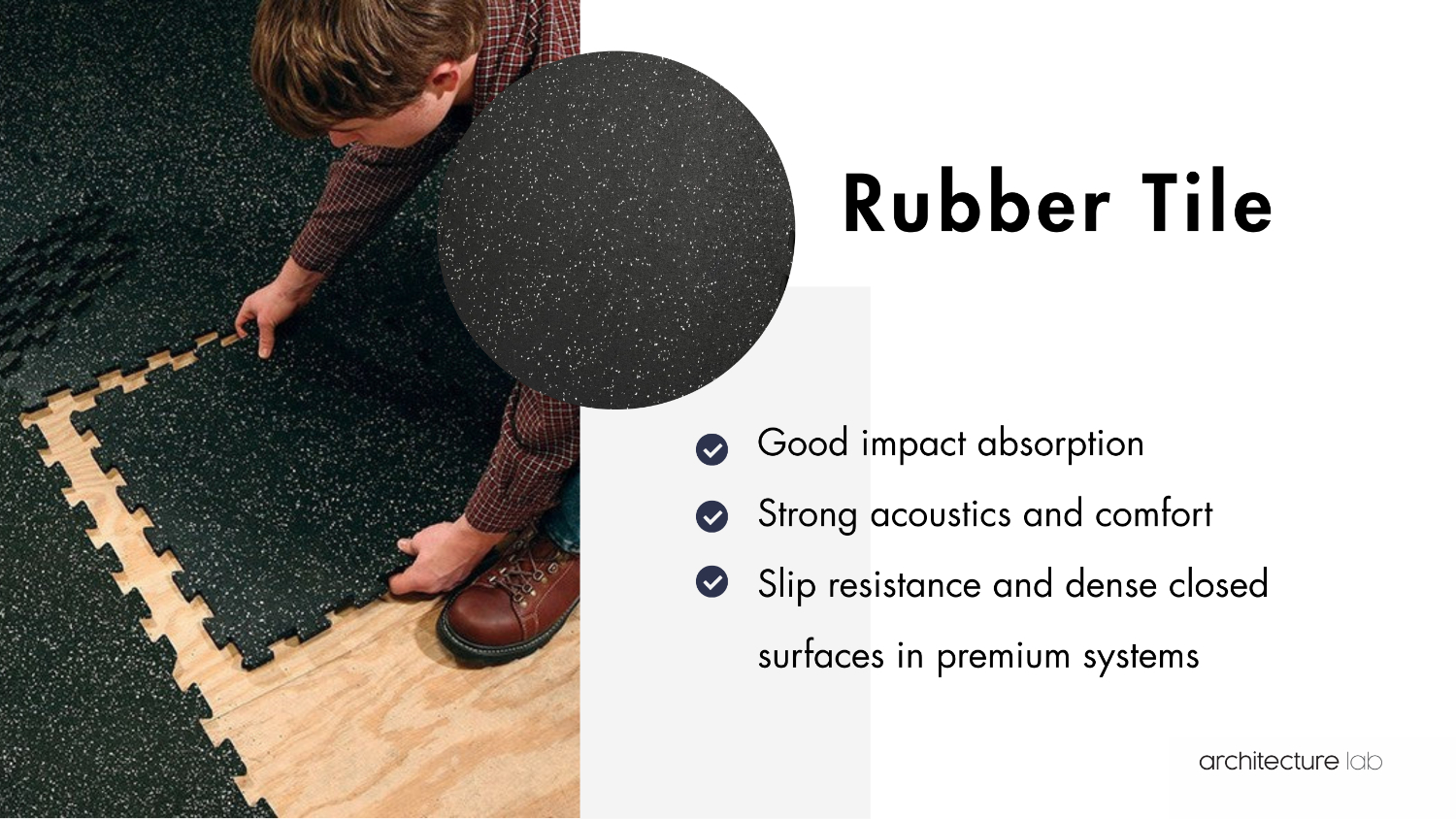 21 rubber tile
