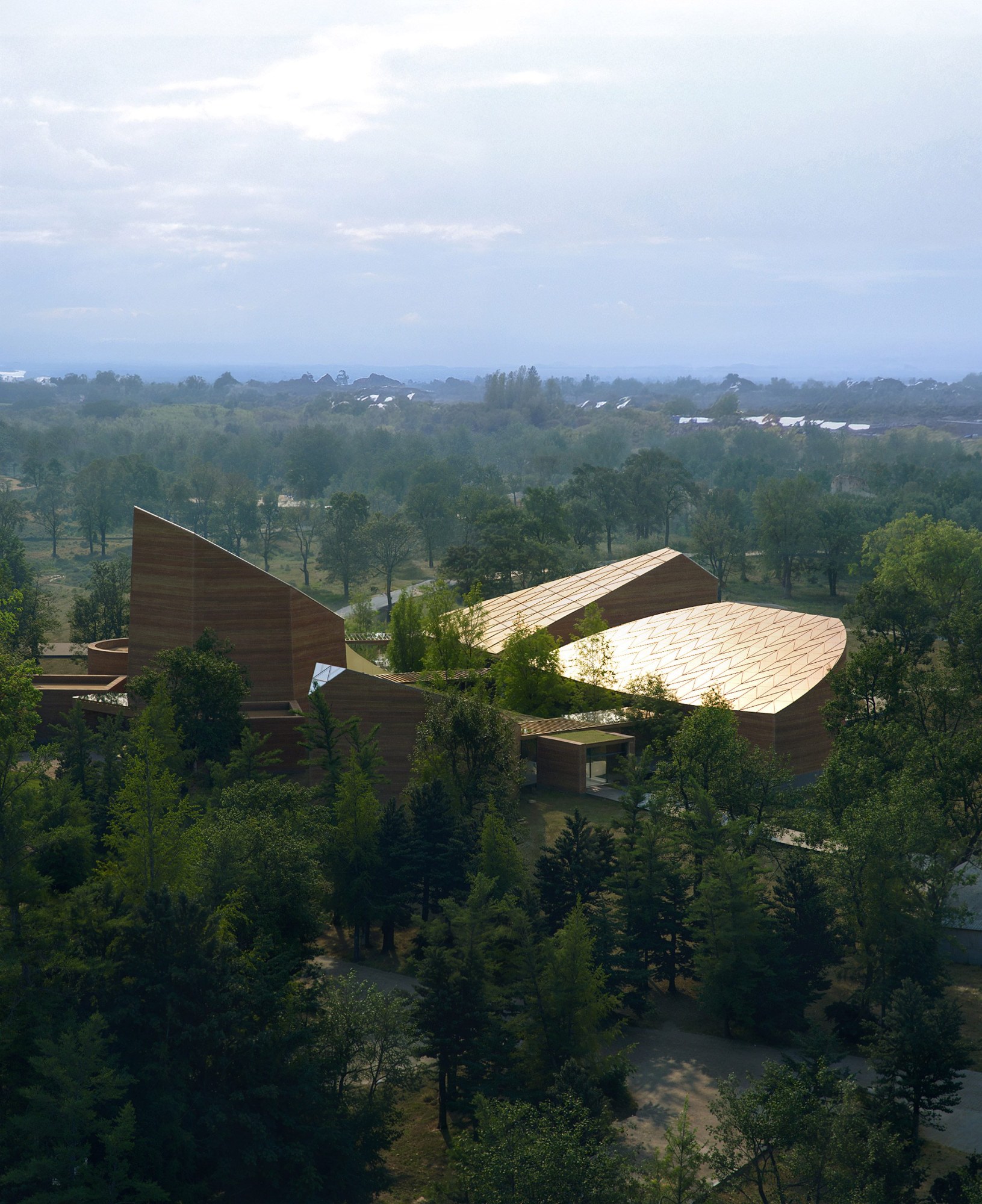 Safdie architects designs new cherokee heritage center for historic site in tahlequah