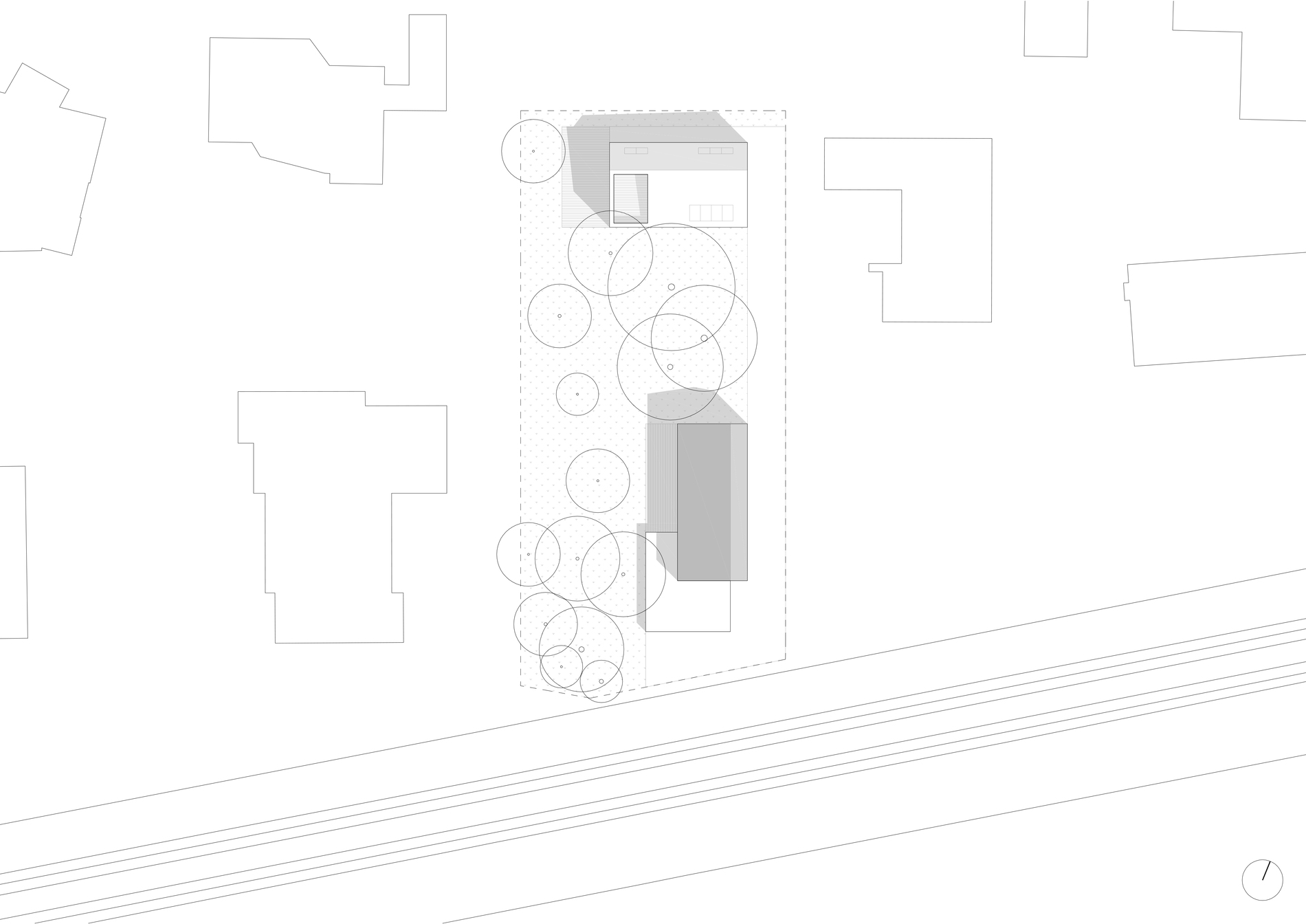 White House - Site Plan White house / henning grahn architektur + marc flick – architekt bda + christian stock