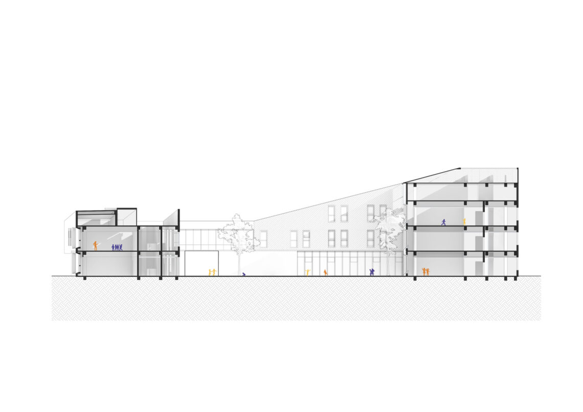 Block Kindergarten / Soba 1 Block kindergarten / soba