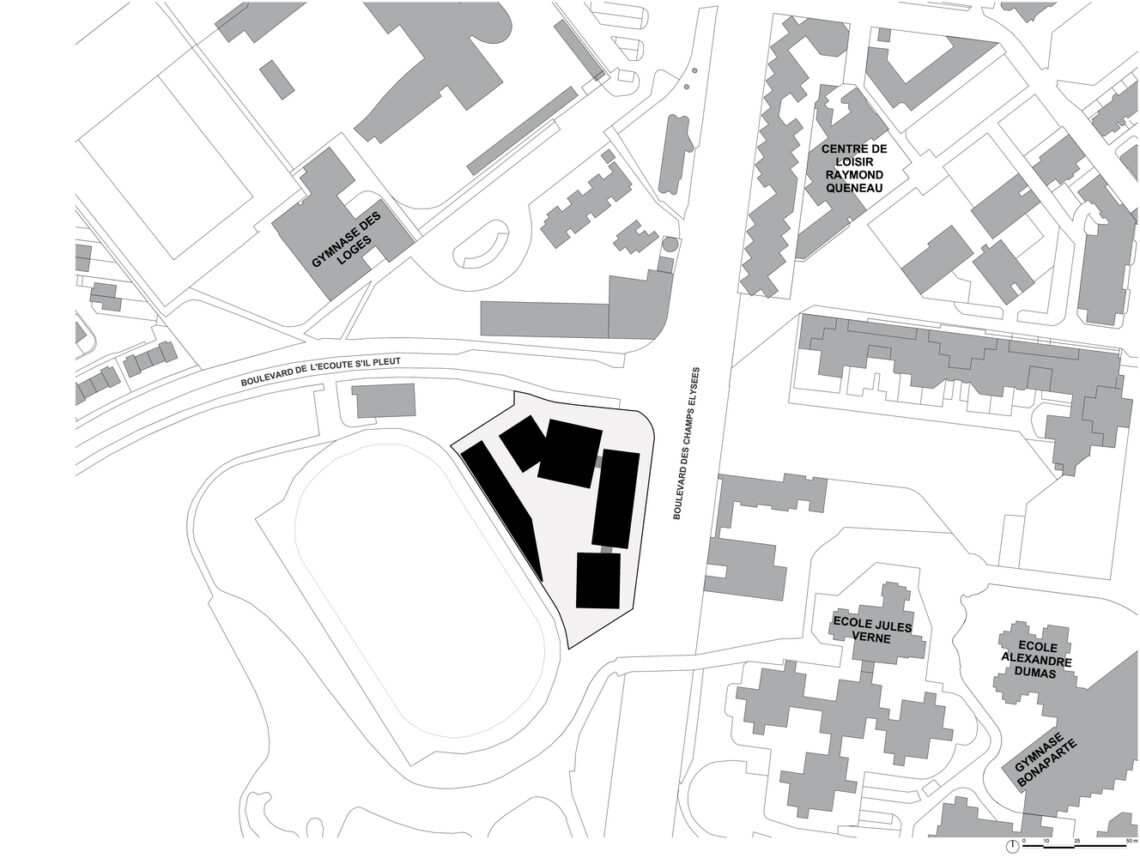 Parc Des Loges Childhood And Sports Center / Hemaa Architectes 29 Parc des loges childhood and sports center / hemaa architectes