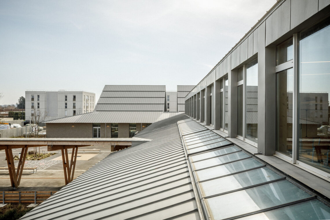 Simone Veil School Complex And Dojo / Badia Berger Architectes 7 Simone veil school complex and dojo / badia berger architectes