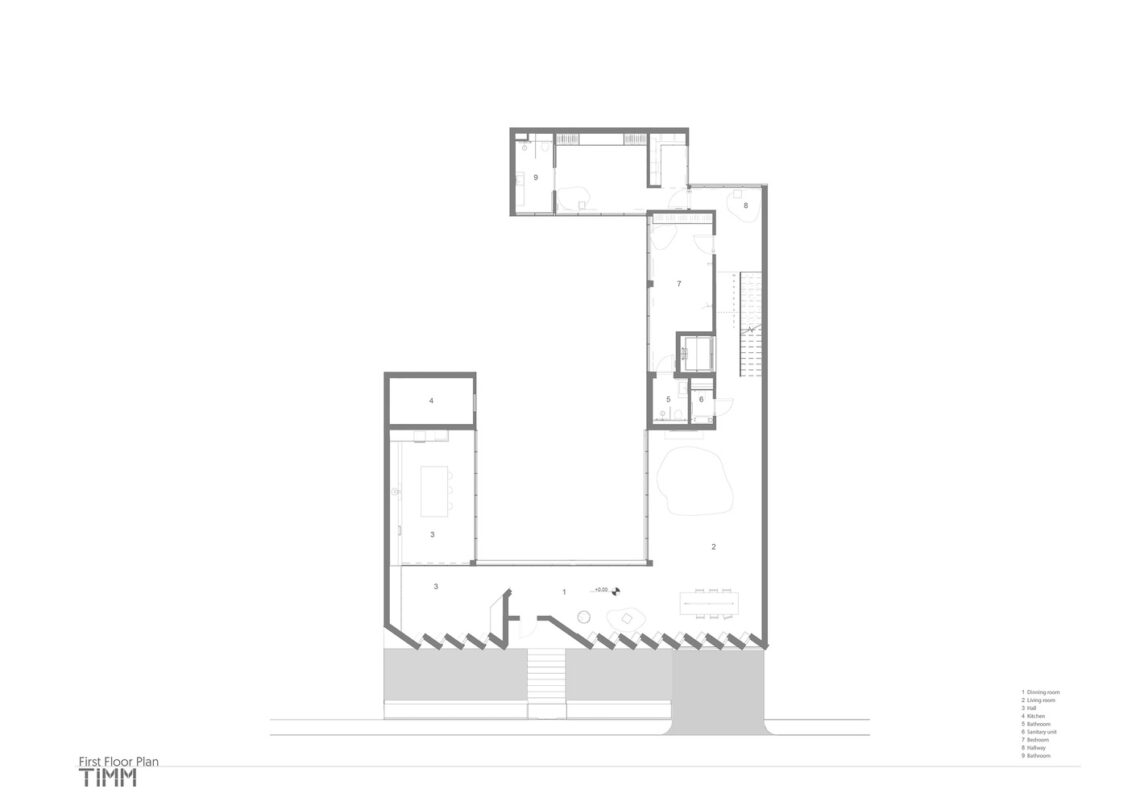 Inverted House / Timm 22 Inverted house / timm