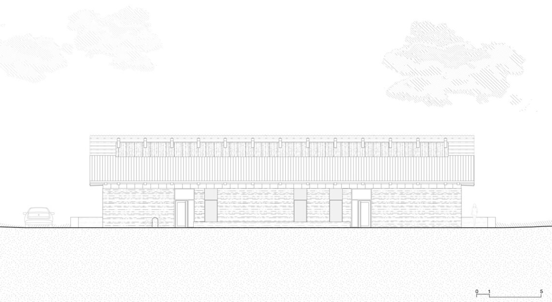 Community hall, beynes / graal